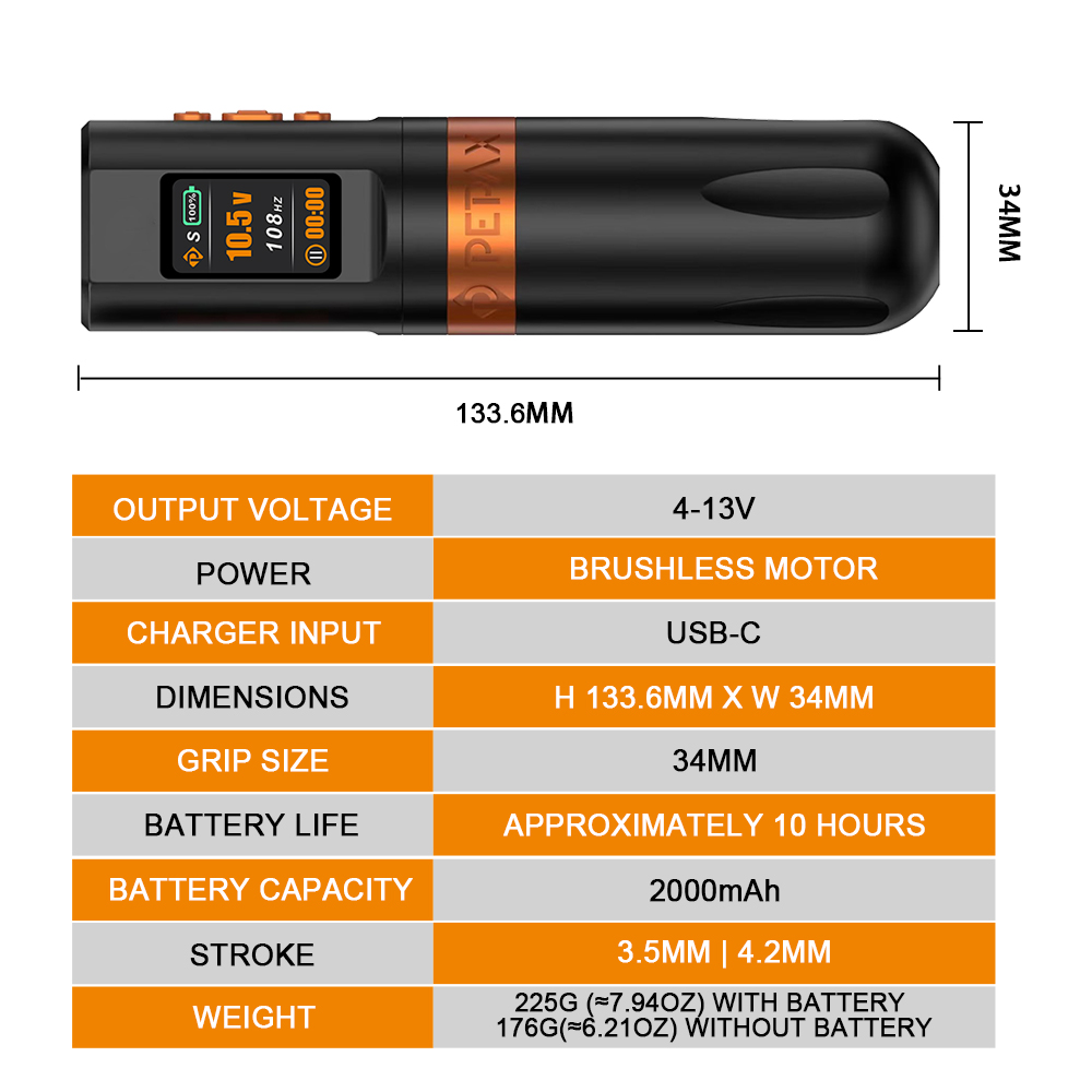 PEPAX Leve H2 Wireless Pen Machine