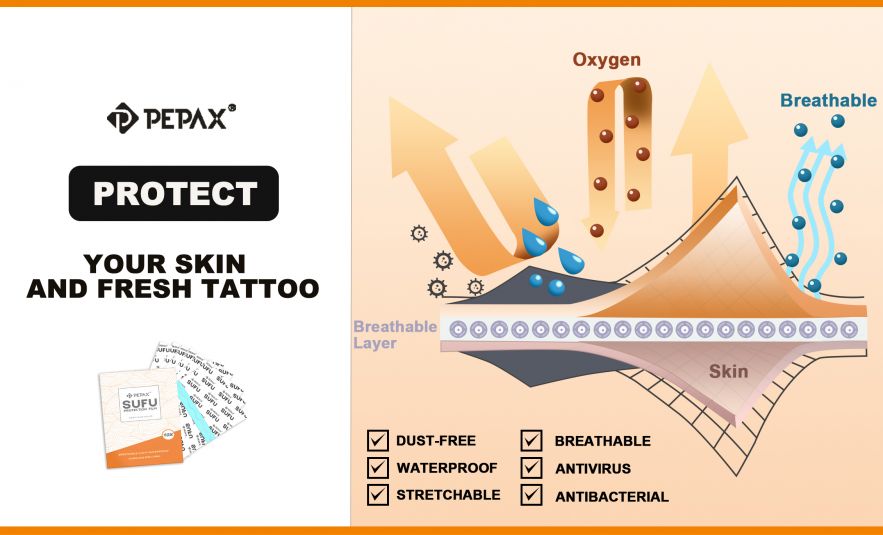 PEPAX SUFU Tattoo Protection Film