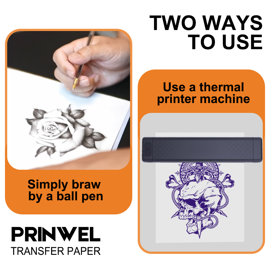 PEPAX PRINWEL Transfer Paper(100 Pcs)