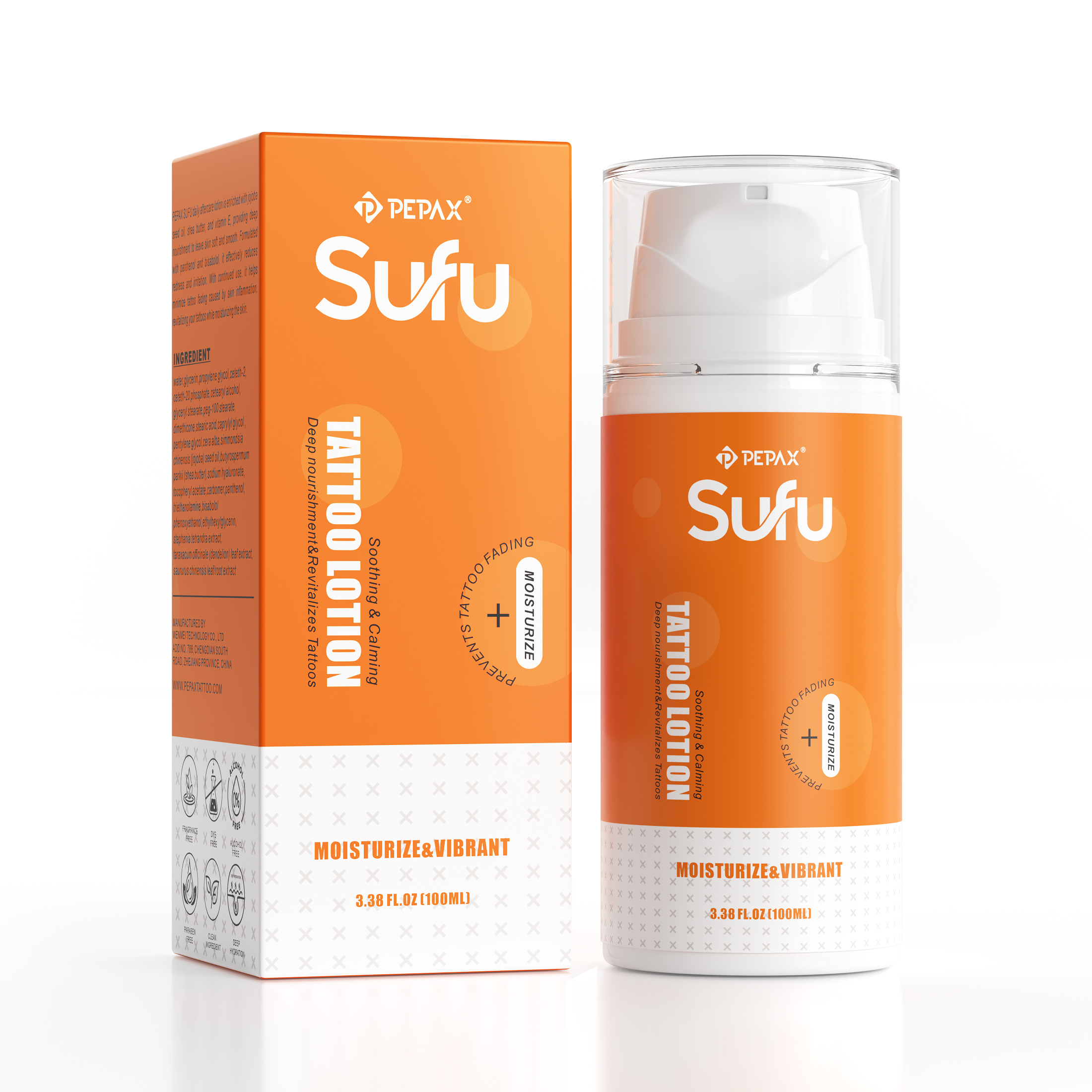 PEPAX SUFU Tattoo Aftercare Lotion