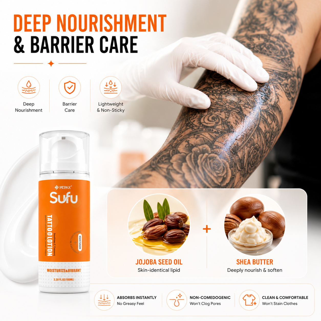 PEPAX SUFU Tattoo Aftercare Lotion (100ML)