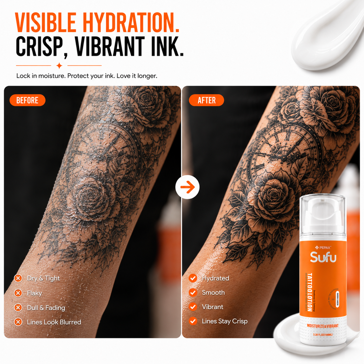 PEPAX SUFU Tattoo Aftercare Lotion (100ML)