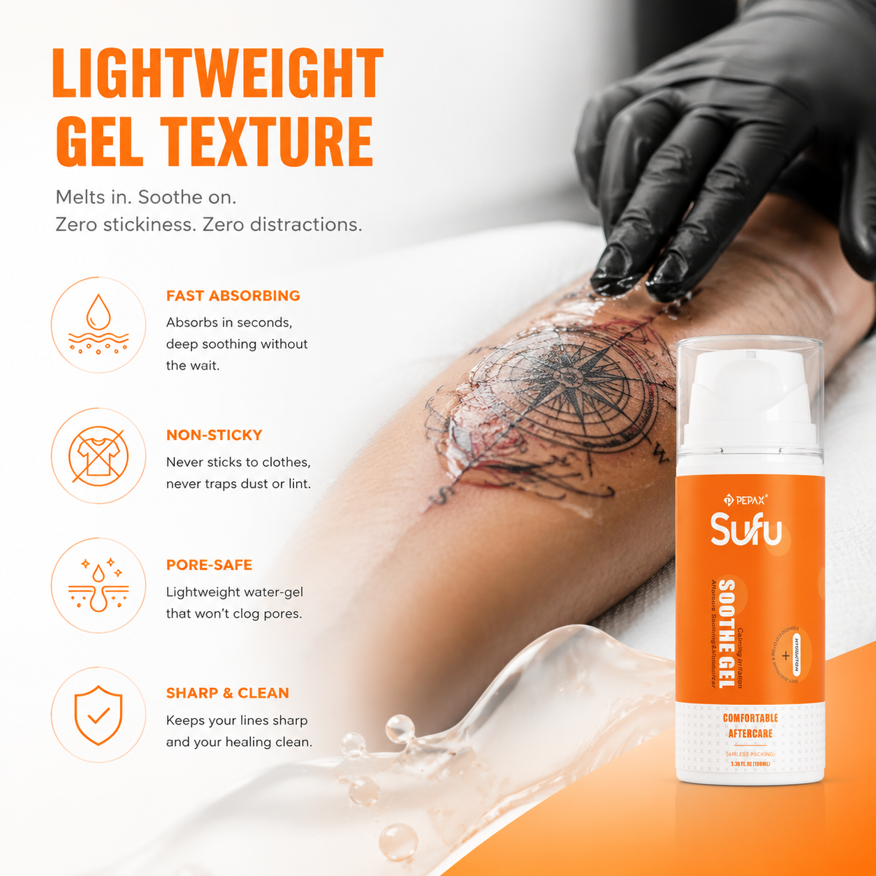 PEPAX SUFU Tattoo Soothe Gel (100ML)