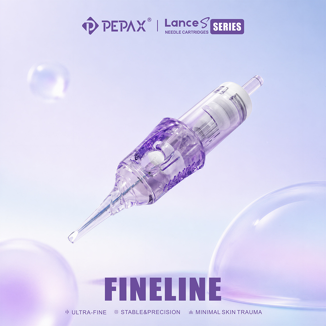 PEPAX LANCE FINELINE TATTOO CARTRIDGE NEEDLES